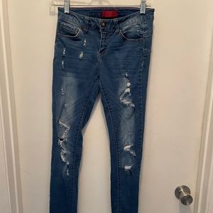 Wax Jeans But I Love You Distressed Size 3